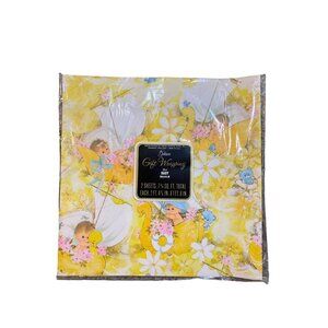 Vintage Gibson Gift Wrap NEW baby Shower New Baby Unisex